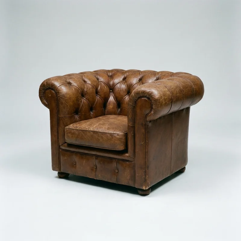 Armchair source photo used as image to 3D input